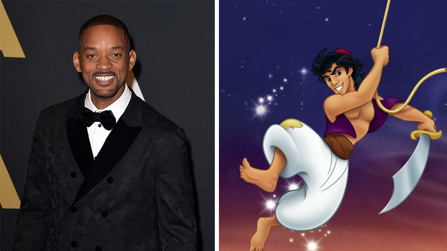 The New Aladdin Movie Remake Pics Have Been Released With Will Smith ...